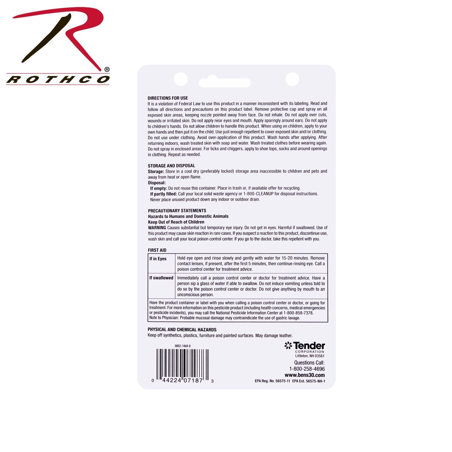 Ben's 30 Spray Pump Insect Repellent LARSON TACTICAL SUPPLY